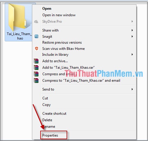 How to share folders, drives in Windows Picture 1