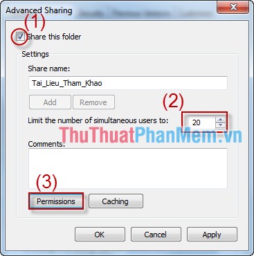 How to share folders, drives in Windows Picture 3