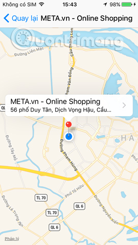 How to share location directly on Messenger Picture 12