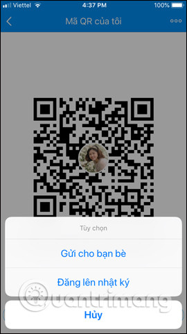 How to share personal QR codes on Zalo Picture 6