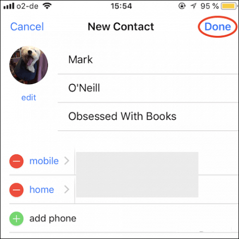 How to share phone contacts via iMessage and WhatsApp Picture 5
