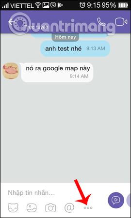How to share phone numbers and locations on Viber Picture 8