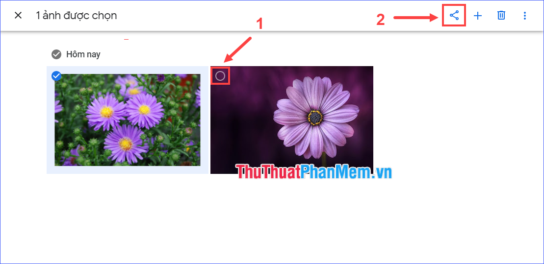 How to share photos from Google Photos to other accounts Picture 5