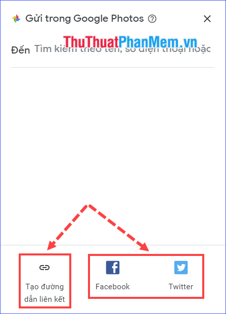 How to share photos from Google Photos to other accounts Picture 6