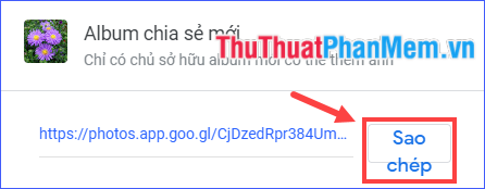 How to share photos from Google Photos to other accounts Picture 7
