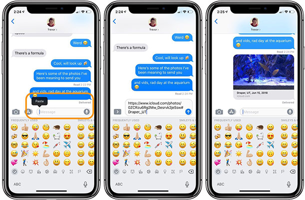 How to share photos with temporary iCloud links on iPhone and iPad Picture 3