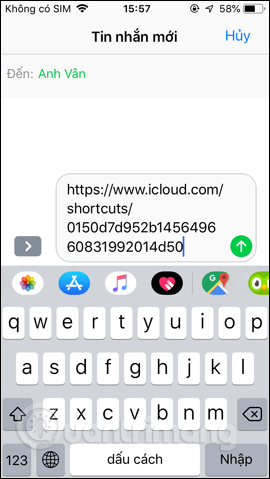 How to share shortcuts in Siri Shortcuts iPhone Picture 5