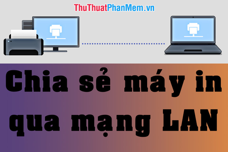 How to share the printer via LAN simply and quickly Picture 1