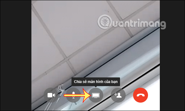 How to share the screen on Messenger when making a video call Picture 7