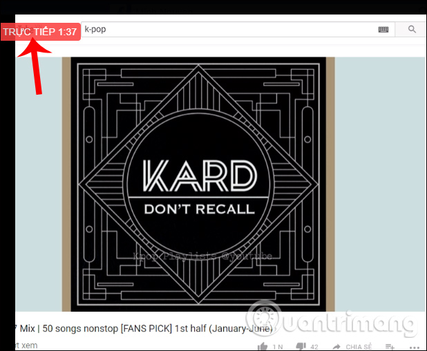 How to share the screen playing live stream on Facebook Live Picture 12