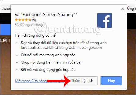 How to share the screen playing live stream on Facebook Live Picture 4