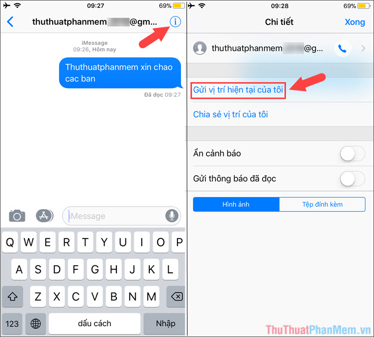 How to share your location on iPhone Picture 2