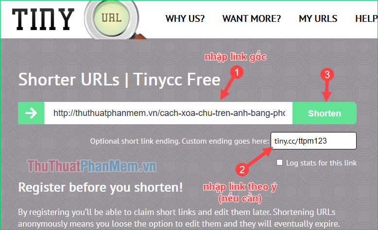 How to shorten links quickly - Top 5 free link shortening websites are used the most today Picture 10
