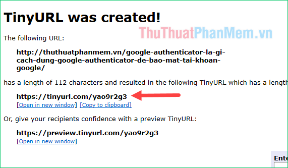 How to shorten links quickly - Top 5 free link shortening websites are used the most today Picture 5