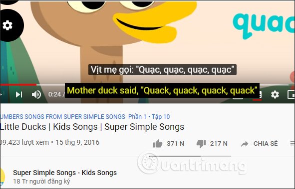 How to show 2 subtitles in parallel on YouTube videos Picture 9