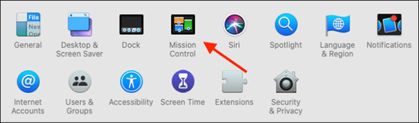 mac keyboard shortcut for mission control