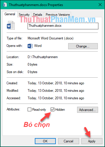 How to show hidden files, hidden folders in Windows 10, Windows 7 Picture 6