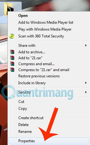 How to show or hide files in Windows 7 Picture 10