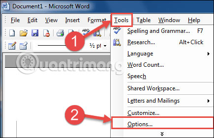 How to show the alignment frame in Word Picture 5