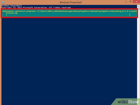 How to Sideload a Modern UI App on Windows 8 Picture 13