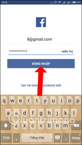 Picture 3 of How to sign in to Facebook with Gmail