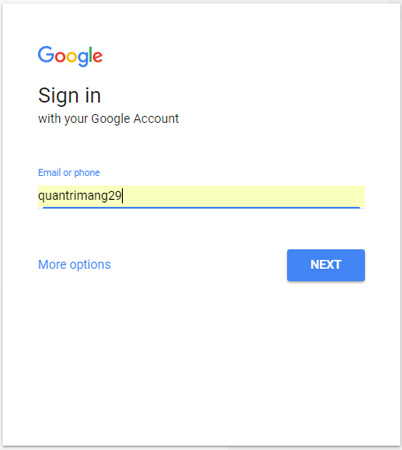 How to sign in to Gmail, sign in to multiple Gmail accounts at the same time Picture 1