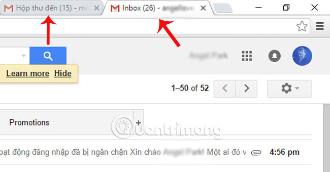 How to sign in to Gmail, sign in to multiple Gmail accounts at the same time Picture 5