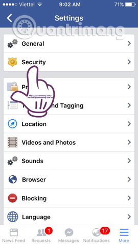 How to sign out for Messenger on Android, iPhone and Windows Phone Picture 4