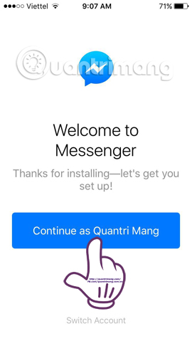 How to sign out for Messenger on Android, iPhone and Windows Phone Picture 7