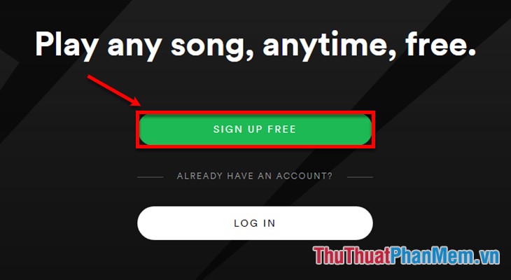 How to sign up for a Spotify account to listen to music online Picture 10