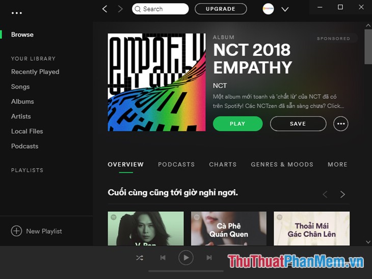 spotify sign in online