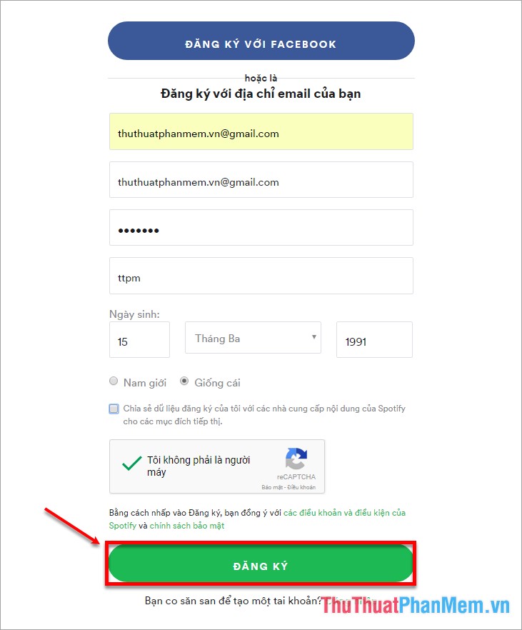 How to sign up for a Spotify account to listen to music online Picture 5