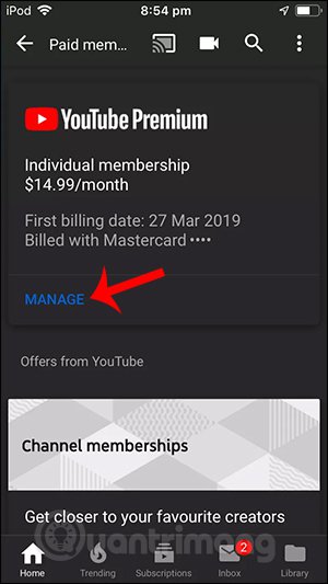 How to sign up for a YouTube Premium trial - TipsMake.com