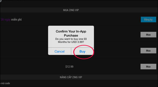 How to sign up for a Zing account VIP downloads high quality music Picture 6