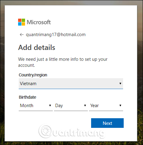 How to sign up for email sending on your computer Picture 8