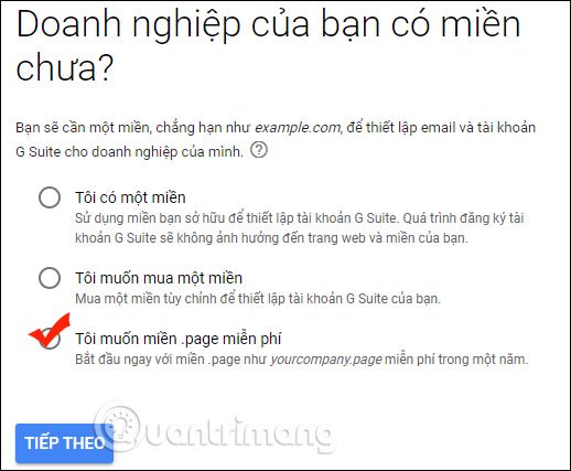 How to sign up for G Suite to use Google Meet Picture 3