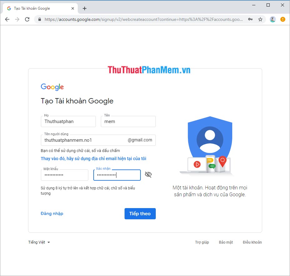 How to sign up for Gmail without a confirmation phone number Picture 14