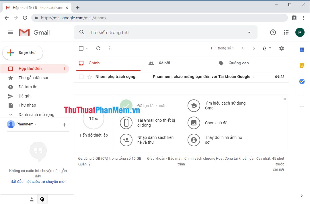 How to sign up for Gmail without a confirmation phone number Picture 15
