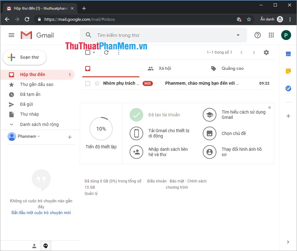 How to sign up for Gmail without a confirmation phone number Picture 5