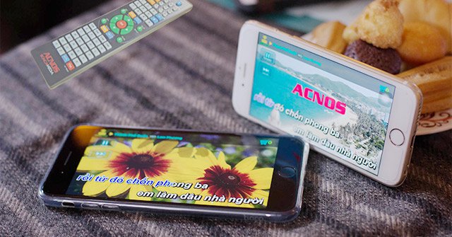 How to sing karaoke by phone and USB on speaker pull Acnos Picture 10