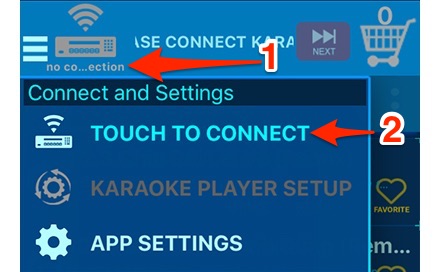 How to sing karaoke by phone and USB on speaker pull Acnos Picture 4