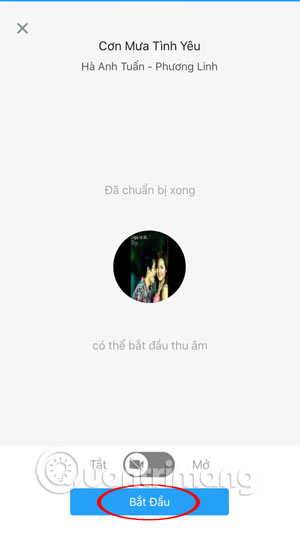 How to sing karaoke song on the phone with iKara application Picture 7