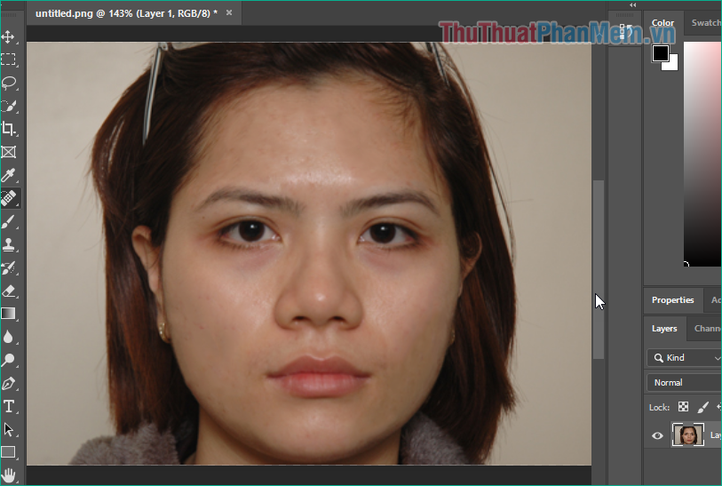 How to smooth skin with Photoshop Picture 5