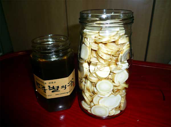 How to soak and preserve ginseng with standard honey at home Picture 6