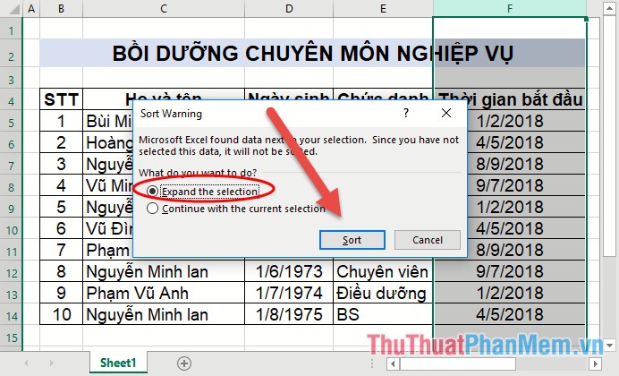 Изображение 2: Как отсортировать даты по возрастанию и убыванию в Excel