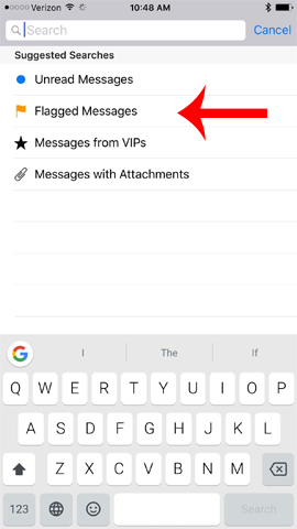 How to speed up email search on iOS 10 Picture 7