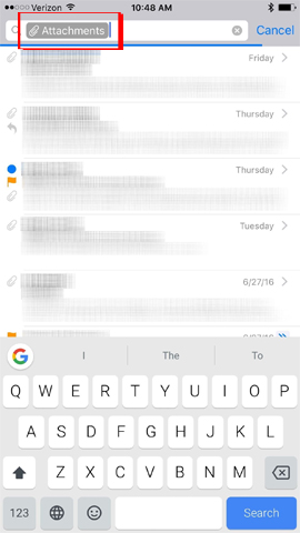 How to speed up email search on iOS 10 Picture 8