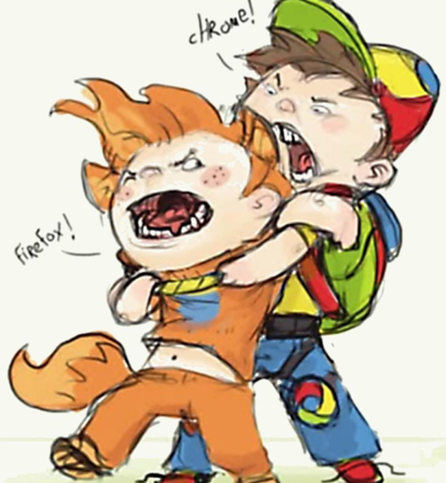 How to speed up the operation of Chrome and Firefox? Picture 1