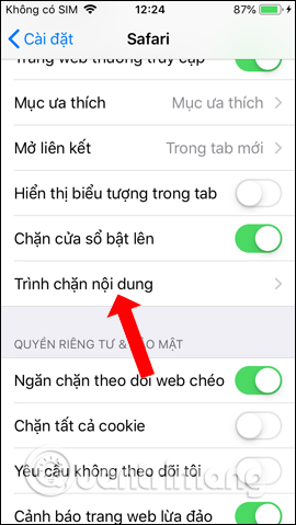 How to speed up web browsing, block out virtual money on Safari Picture 4