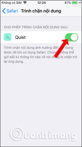 How to speed up web browsing, block out virtual money on Safari Picture 5